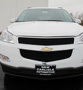 chevrolet traverse 2010 white suv lt gasoline 6 cylinders all whee drive automatic 45344
