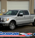 ford f 150 2010 white lariat flex fuel 8 cylinders 4 wheel drive automatic 62708
