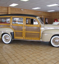 ford wagon 1948 tucson tan wagon woody 3 seats columbia rear en v8 3 speed 61008