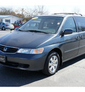 honda odyssey 2004 gray van exl gasoline 6 cylinders front wheel drive not specified 28677