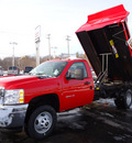 chevrolet silverado 3500 2011 red 2wd wt chassis gasoline 8 cylinders 2 wheel drive automatic 60007