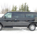 ford econoline wagon 2011 black van flex fuel 8 cylinders rear wheel drive 4 speed automatic 46168