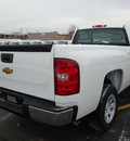 chevrolet silverado 1500 2011 white work truck gasoline 6 cylinders 2 wheel drive automatic 60007