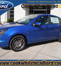 ford focus 2011 blue sedan sport ses 4 cylinders front wheel drive automatic 32401
