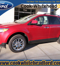 ford edge 2011 red sel gasoline 6 cylinders front wheel drive automatic 32401