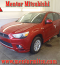 mitsubishi outlander 2011 dk  red se gasoline 4 cylinders all whee drive automatic 44060