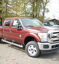 ford f 250 super duty 2011 dk  red biodiesel 8 cylinders 4 wheel drive automatic 46168