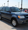 toyota sequoia 2006 blue suv limited gasoline 8 cylinders 4 wheel drive automatic with overdrive 76087