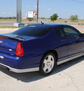 chevrolet monte carlo 2007 blue coupe ss gasoline 8 cylinders front wheel drive automatic 76087