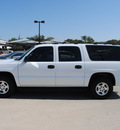 chevrolet suburban 2006 white suv flex fuel 8 cylinders rear wheel drive automatic 76087