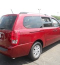 kia sedona 2012 claret red van lx gasoline 6 cylinders front wheel drive 6 speed automatic 43228