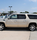 cadillac escalade 2009 gold suv 8 cylinders all whee drive automatic 76087