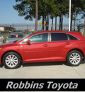 toyota venza 2009 red wagon fwd 4cyl gasoline 4 cylinders front wheel drive automatic 75503