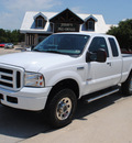 ford f 250 super duty 2005 white xlt diesel 8 cylinders 4 wheel drive automatic 76087