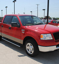 ford f 150 2005 red xlt gasoline 8 cylinders rear wheel drive automatic with overdrive 76087
