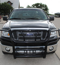ford f 150 2007 black xlt gasoline 8 cylinders rear wheel drive automatic with overdrive 76087