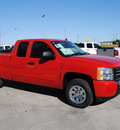 chevrolet silverado 1500 2011 victry red pickup truck ls flex fuel 8 cylinders 2 wheel drive automatic 76087