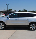 chevrolet traverse 2010 silver suv ltz gasoline 6 cylinders front wheel drive automatic 76087