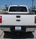 ford f 250 super duty 2011 white lariat biodiesel 8 cylinders 4 wheel drive automatic 76087
