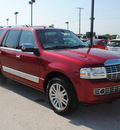 lincoln navigator 2008 red suv gasoline 8 cylinders rear wheel drive automatic with overdrive 76087