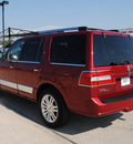 lincoln navigator 2008 red suv gasoline 8 cylinders rear wheel drive automatic with overdrive 76087