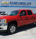 chevrolet silverado 2500 2011 victry red lt gasoline 8 cylinders 4 wheel drive 6 speed automatic 76087