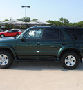 toyota 4runner 2001 green suv sr5 gasoline 6 cylinders dohc rear wheel drive automatic with overdrive 76087