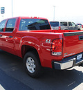 gmc sierra 1500 2011 fire red sle flex fuel 8 cylinders 4 wheel drive automatic 76087