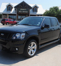 ford explorer sport trac 2010 black suv adrenalin gasoline 6 cylinders 2 wheel drive automatic with overdrive 76087