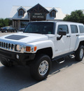 hummer h3 2007 white suv gasoline 5 cylinders 4 wheel drive 5 speed manual 76087