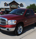 dodge ram pickup 1500 2008 red pickup truck gasoline 8 cylinders rear wheel drive automatic with overdrive 76087