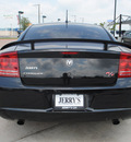 dodge charger 2008 black sedan r t gasoline 8 cylinders rear wheel drive automatic 76087