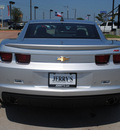 chevrolet camaro 2011 silver coupe lt gasoline 6 cylinders rear wheel drive automatic 76087
