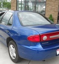 chevrolet cavalier 2003 blue sedan gasoline 4 cylinders front wheel drive automatic 43228