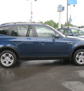 bmw x3 2004 blue suv 3 0 gasoline 6 cylinders all whee drive automatic 13502