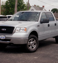 ford f 150 2008 silver styleside gasoline 8 cylinders 4 wheel drive automatic 61832