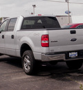 ford f 150 2008 silver styleside gasoline 8 cylinders 4 wheel drive automatic 61832