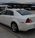 chevrolet malibu 2011 white sedan lt flex fuel 4 cylinders front wheel drive automatic 76087