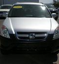 honda cr v 2003 gray suv ex gasoline 4 cylinders dohc all whee drive automatic with overdrive 13502