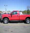 ford f 350 2008 red pickup truck super duty diesel 8 cylinders 4 wheel drive automatic 13502