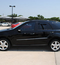 mercedes benz m class 2008 black suv ml350 4matic gasoline 6 cylinders all whee drive automatic 76087