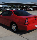chevrolet monte carlo 2002 red coupe gasoline 6 cylinders front wheel drive automatic 76087
