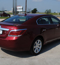 buick lacrosse 2011 red sedan cxl gasoline 4 cylinders front wheel drive automatic 76087