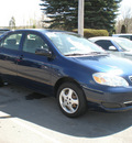 toyota corolla 2006 blue sedan gasoline 4 cylinders front wheel drive automatic with overdrive 13502