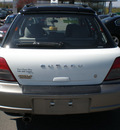 subaru impreza 2002 white wagon outback sport gasoline 4 cylinders all whee drive automatic 13502