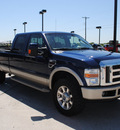 ford f 350 super duty 2008 blue king ranch diesel 8 cylinders 4 wheel drive automatic 76087