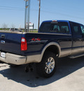 ford f 350 super duty 2008 blue king ranch diesel 8 cylinders 4 wheel drive automatic 76087