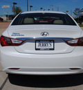 hyundai sonata 2011 white sedan gasoline 4 cylinders front wheel drive automatic 76087