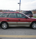 subaru outback 2004 red wagon gasoline 4 cylinders all whee drive automatic 13502