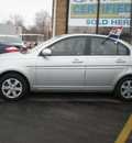 hyundai accent 2010 silver sedan gls gasoline 4 cylinders front wheel drive automatic with overdrive 13502